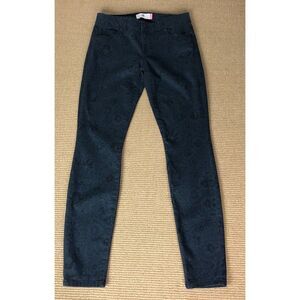 Cabi Jeans Womens 4 Blue Dark‎ Wash Skinny Floral Stretchy Casual Pants 28x29